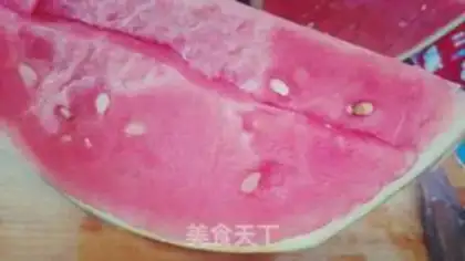 Make Sliced watermelon step 3