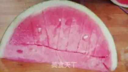Make Sliced watermelon step 6