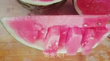 Make Sliced watermelon step 7