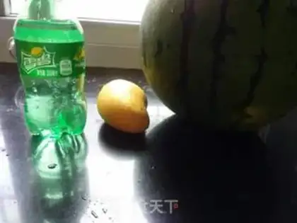 Make Watermelon mango saliva step 0