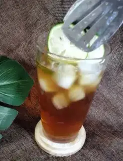 Make Lemon iced tea step 6