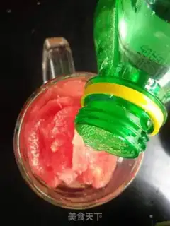 Make Watermelon mango saliva step 3