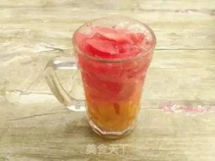 Make Watermelon mango saliva step 4