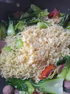 Make Fried noodles step 7