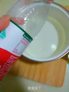 Make Butterbean honey milk step 1