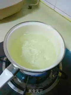 Make Butterbean honey milk step 3