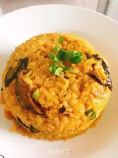 Make Pumpkin rice step 4