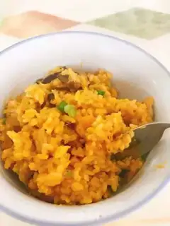 Make Pumpkin rice step 5