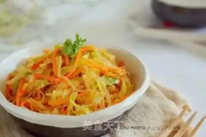 Make A cold-mixed fan dish step 8