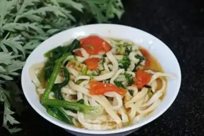 Make Hot noodles step 8