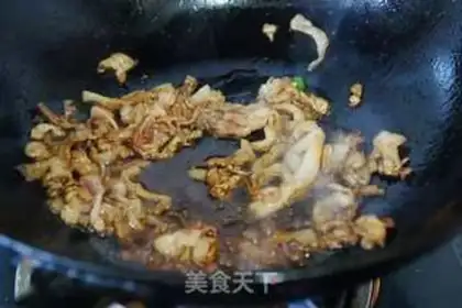 Make Garlic fried meat step 4