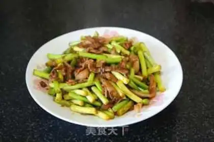 Make Garlic fried meat step 7