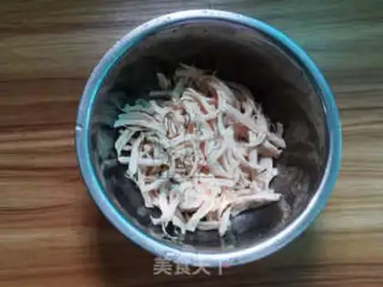 Make The cucumber coil step 4