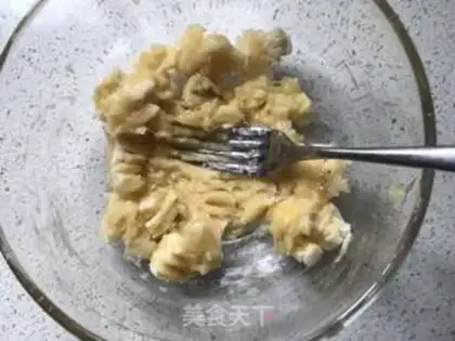 Make Banana waffles step 0