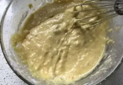 Make Banana waffles step 4