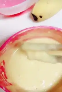 Make Banana omelet step 3
