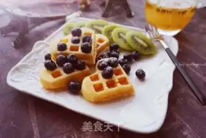 Make Banana waffles step 7