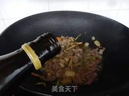 Make Meatloaf celery and beans step 4