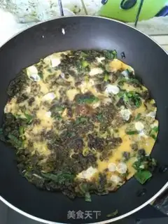 Make A ground-breed fan fried eggs step 8