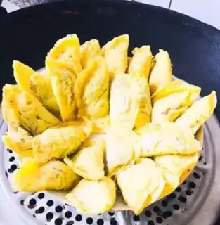 Make Egg dumplings step 7