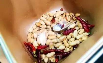 Make Spicy-drink peanuts step 9