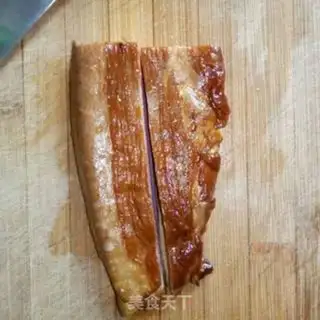 Make Garlic pork step 1