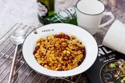 Make Spicy-drink peanuts step 14