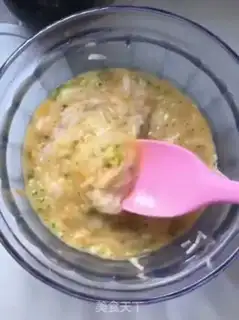 Make Vegetable pasta steam cake step 6