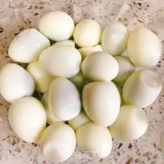 Make Spinach quail eggs step 0