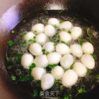 Make Spinach quail eggs step 2