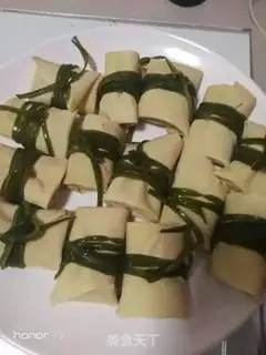 Make Home tofu roll step 5