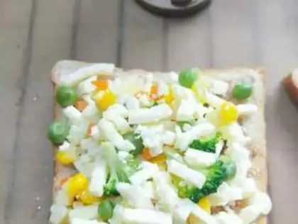 Make Toast pizza step 4