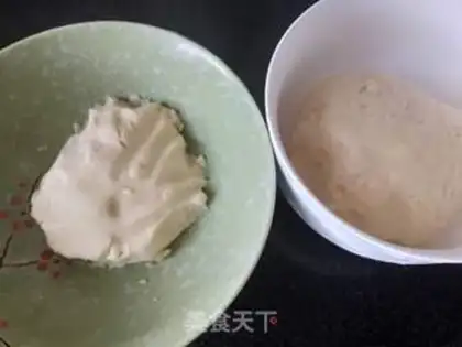 Make Fresh meat mooncake step 1