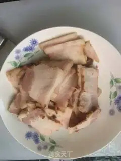 Make Bean-skin-mucked meat step 0