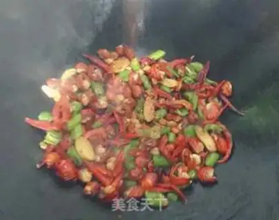 Make Spicy dry pot lobster step 11