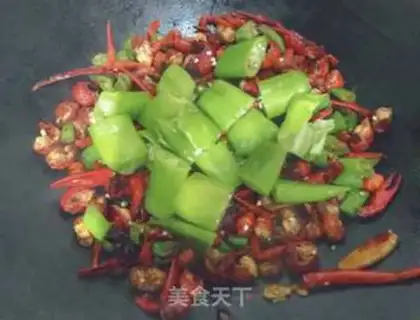Make Spicy dry pot lobster step 12