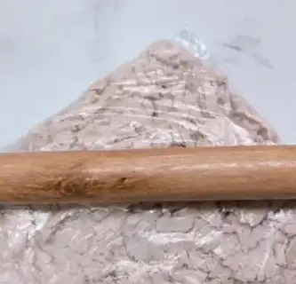 Make Homemade sesame moss pine step 5