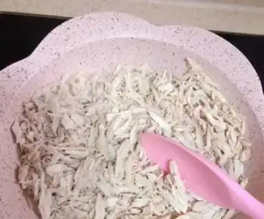 Make Homemade sesame moss pine step 7
