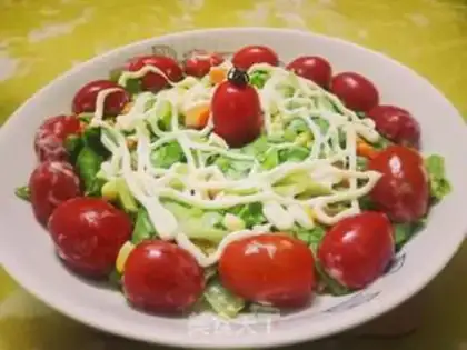 Make Vegetable salad step 4
