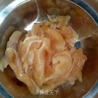 Make Fish chicken silk step 0