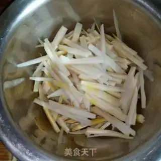 Make Fish chicken silk step 3
