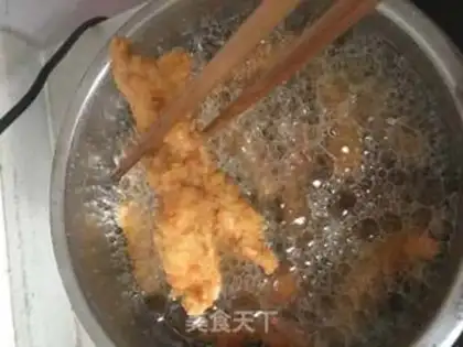 Make Family fried chicken step 7