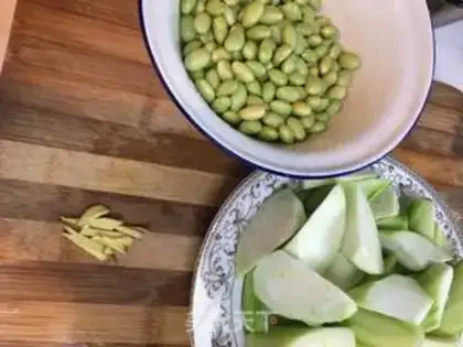 Make A silk melon step 0