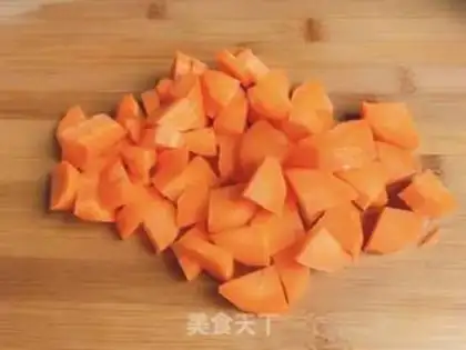 Make Carrot pasta step 1