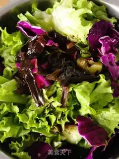Make Quino peppers with blue and blue vegetables step 2