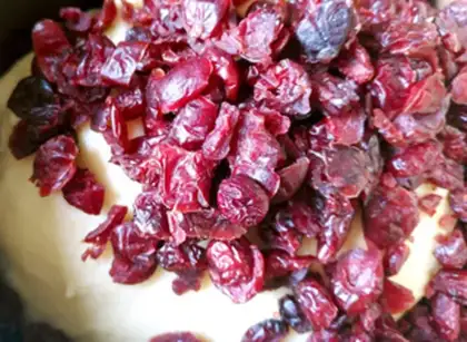Make The cranberry cranberry all-glut bread step 1