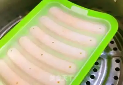 Make Baby chicken sausage step 5