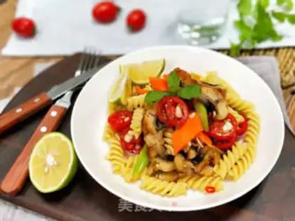 Make Thai eel pasta step 11