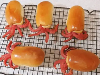 Make Squidward bread step 15
