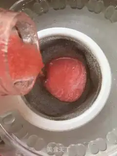 Make Homemade watermelon juice step 2